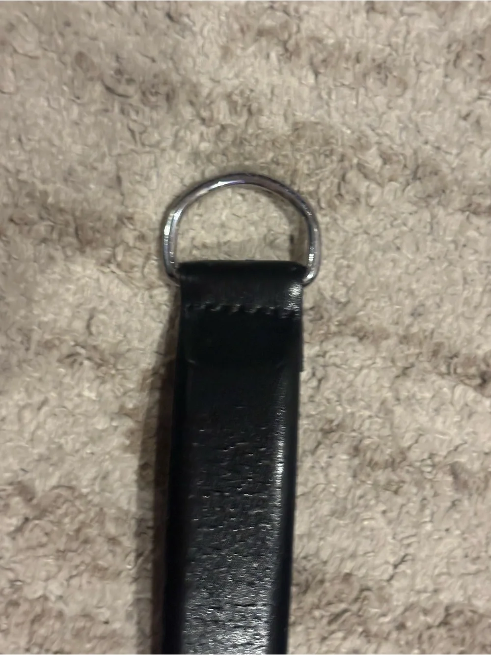 Brooks Brothers Black Leather Dress Belt